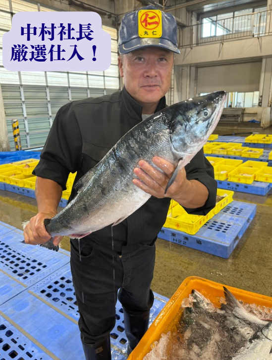 【根室産新物】3D冷凍秋鮭切り身(2切入)