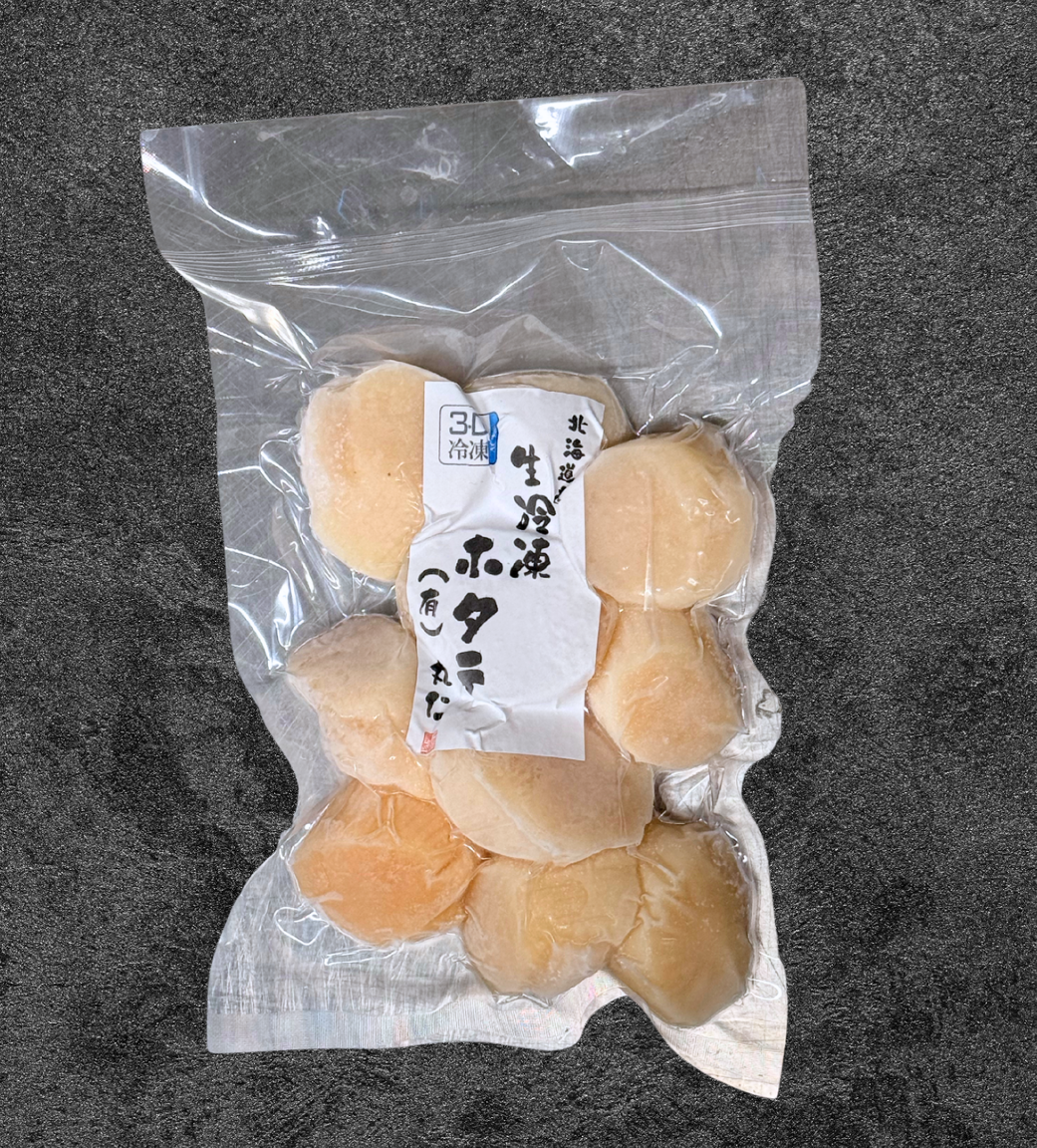 3D冷凍生冷ホタテ貝柱(8~10玉入)