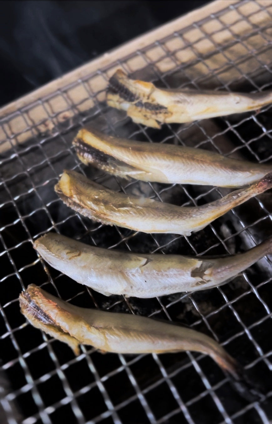 生干し氷下魚(コマイ)