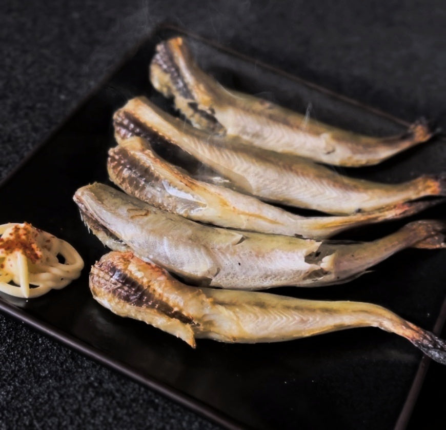 生干し氷下魚(コマイ)