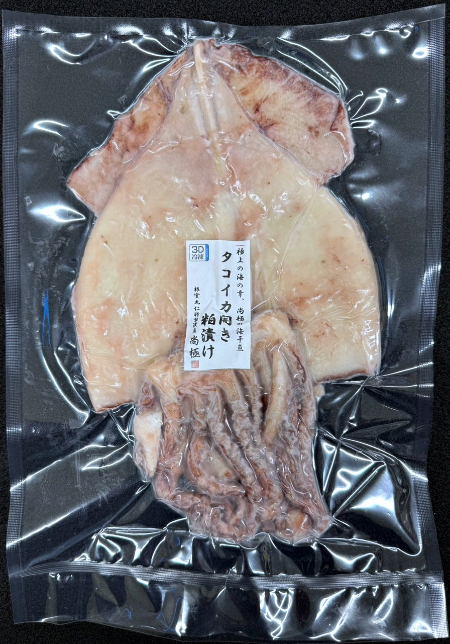 【NEW】3D冷凍タコイカ開き粕漬け(1枚入)